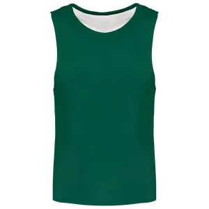 Chasuble réversible multisports enfant - PROACT® | Dark Green / White
