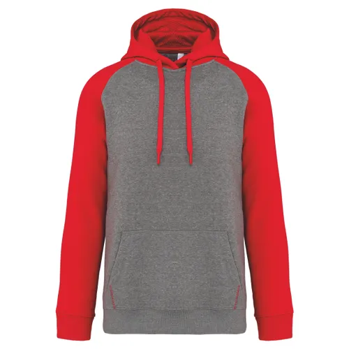 Sweat-shirt à capuche bicolore unisexe - PROACT®