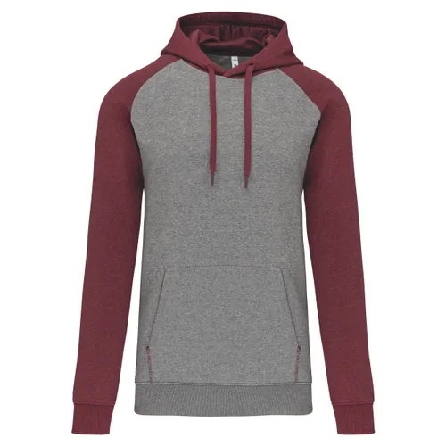 Sweat-shirt à capuche bicolore unisexe - PROACT®