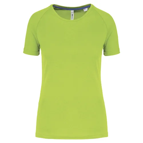 T-shirt de sport à col rond recyclé femme - PROACT®