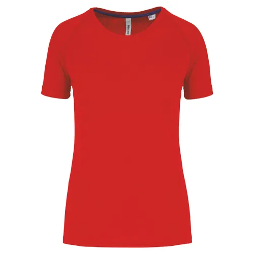 T-shirt de sport à col rond recyclé femme - PROACT®
