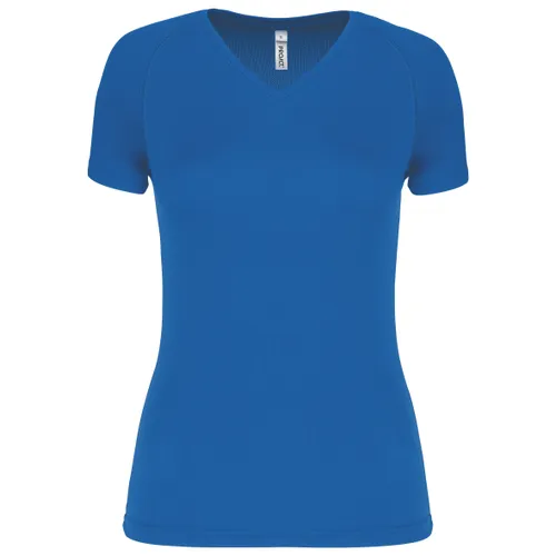 T-shirt de sport manches courtes col v femme - PROACT®