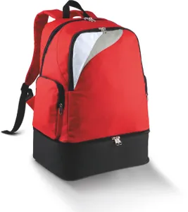 Sac à dos multisports fond rigide - 39L - PROACT® | Red / White / Light Grey