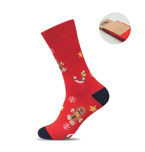 Paire de chaussettes de Noël personnalisées M - Soc Medium
