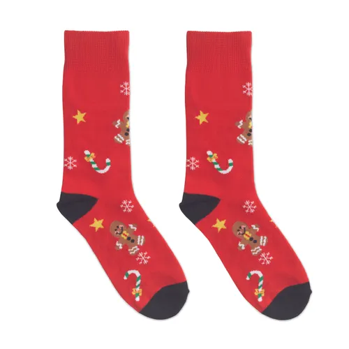 Paire de chaussettes de Noël personnalisées M - Soc Medium