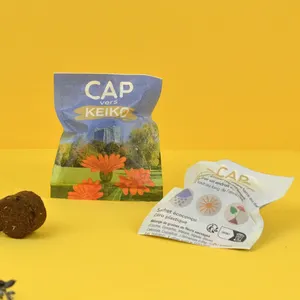 Palet à graines en papillote