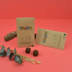 Palets à graines en sachet kraft