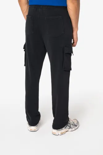 Pantalon cargo écoresponsable délavé French Terry homme - Native Spirit