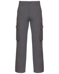 Pantalon multipoches homme - Kariban | Dark Grey