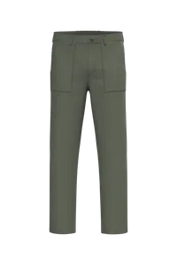 Pantalon utility écoresponsable délavé homme - Native Spirit | Washed Organic Khaki