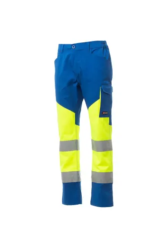 Pantalon twill fluo personnalisé mec stretch - WORKING SUMMER