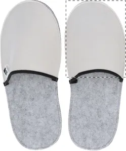 Pantoufles publicitaires en RPET - CreaFelt Slip