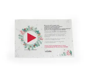 Papier graines A5 200g recto