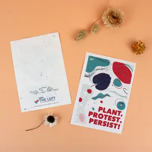 Papier graines A6 200g recto verso