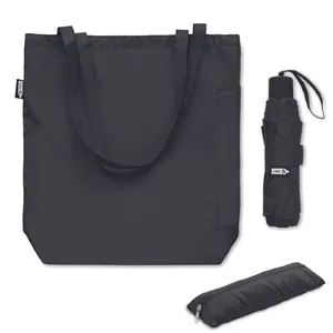 Parapluie  21'' et Tote bag - Seattle | Noir