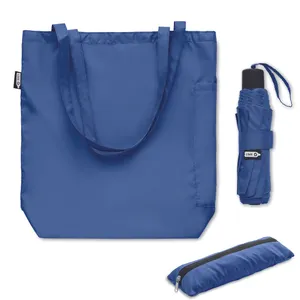 Parapluie  21'' et Tote bag - Seattle | Bleu Royal