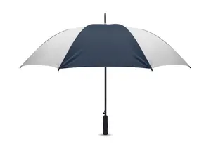 Parapluie 68 cm personnalisable - Swansea | Blanc/Bleu Foncé