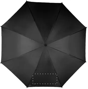 Parapluie publicitaire - Silmukka | Noir