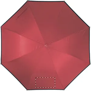 Parapluie publicitaire - Nubila | Rouge