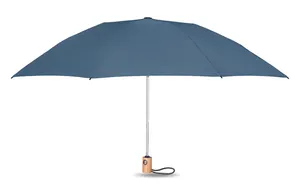 Parapluie personnalisé 190T RPET de 23'' - Leeds | Blue