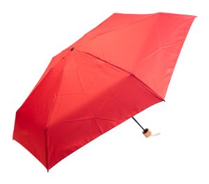 Parapluie pliant publicitaire en rpet - Miniboo | Rouge