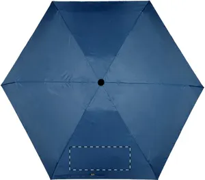 Parapluie pliant publicitaire en rpet - Miniboo | Bleu Foncé