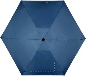 Parapluie pliant publicitaire en rpet - Miniboo | Bleu Foncé