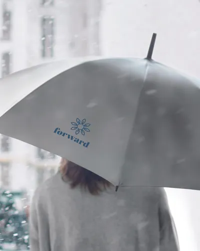 Parapluie réfléchissant personnalisable - Visibrella
