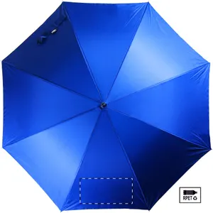 Parapluie RPET personnalisé - Fibratus | Bleu