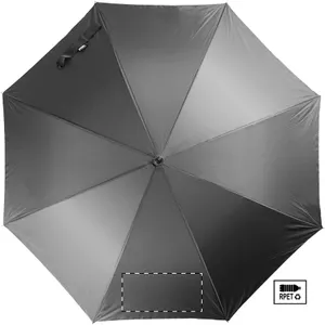 Parapluie RPET personnalisé - Fibratus | Gris