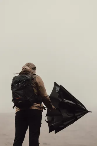 Parapluie tempête 27'' en RPET AWARE™ Nordic Drift Trail - Nordic Drift