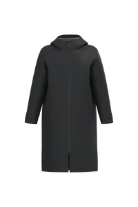Parka longue doublée sherpa unisexe - PROACT® | Black