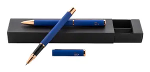 Parure de stylos personnalisée - Rossy | Bleu