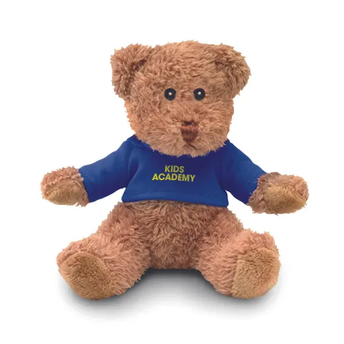 Peluche ourson avec t-shirt - Johnny T
