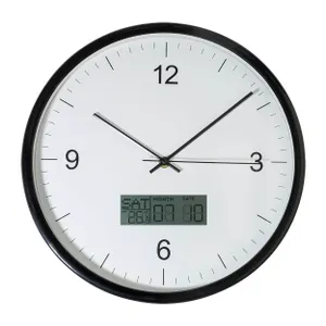 Pendule murale RPP - Tempora | Noir