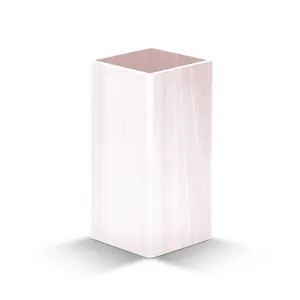 Pendulette personnalisée avec pot a crayons et thermometre, horloge de bureau | Blanc 01