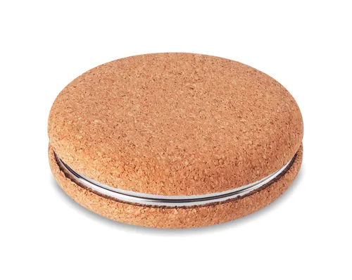 Petit miroir en liège personnalisable - Guapa Cork