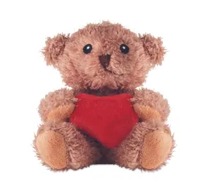 Petit ours peluche avec cœur - Cuddle
