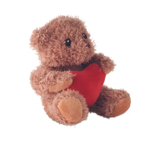 Petit ours peluche avec cœur - Cuddle