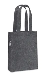 Petit sac cadeau feutre RPET - Feltote | Gris Pierre
