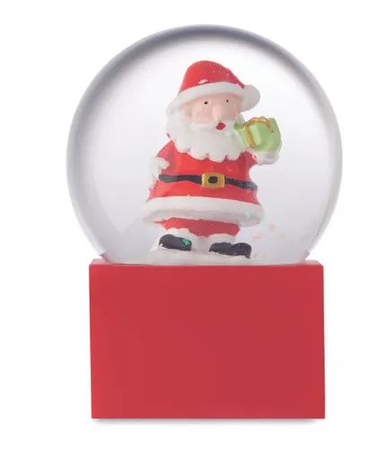 Petite boule à neige en verre - Santo