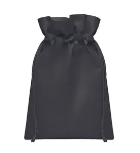 Petite pochette cadeau personnalisée en RPET - Okurimono | Noir