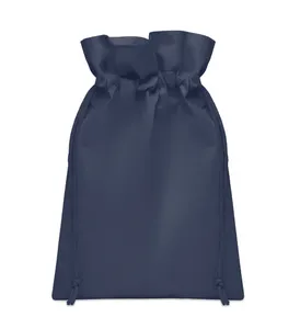 Petite pochette cadeau personnalisée en RPET - Okurimono | Bleu