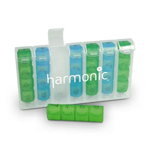 Pilulier hebdomadaire a ressort