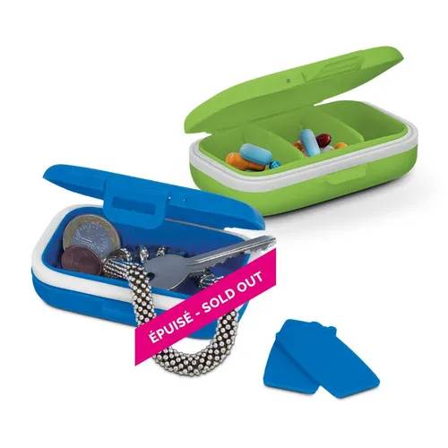 Pilulier publicitaire boite de rangement etanche