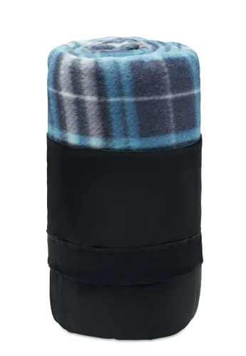 Plaid polaire en polyester recyclé -  DINARA RPET