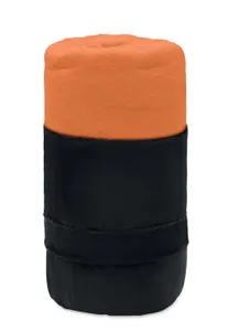 Plaid polaire en polyester recyclé -  MUSALA RPET | Orange 2