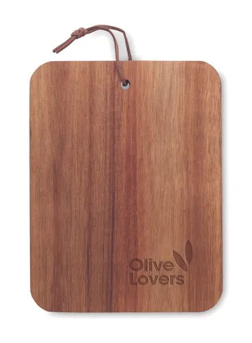 Planche de découper en bois d'acacia personnalisable - Serviro