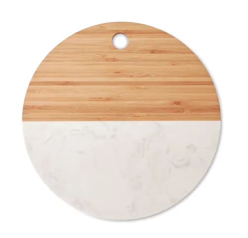 Planche marbre et bambou personnalisable - Hannsu