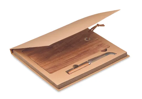 Plateau à fromage en acacia personnalisable - Ostur Large